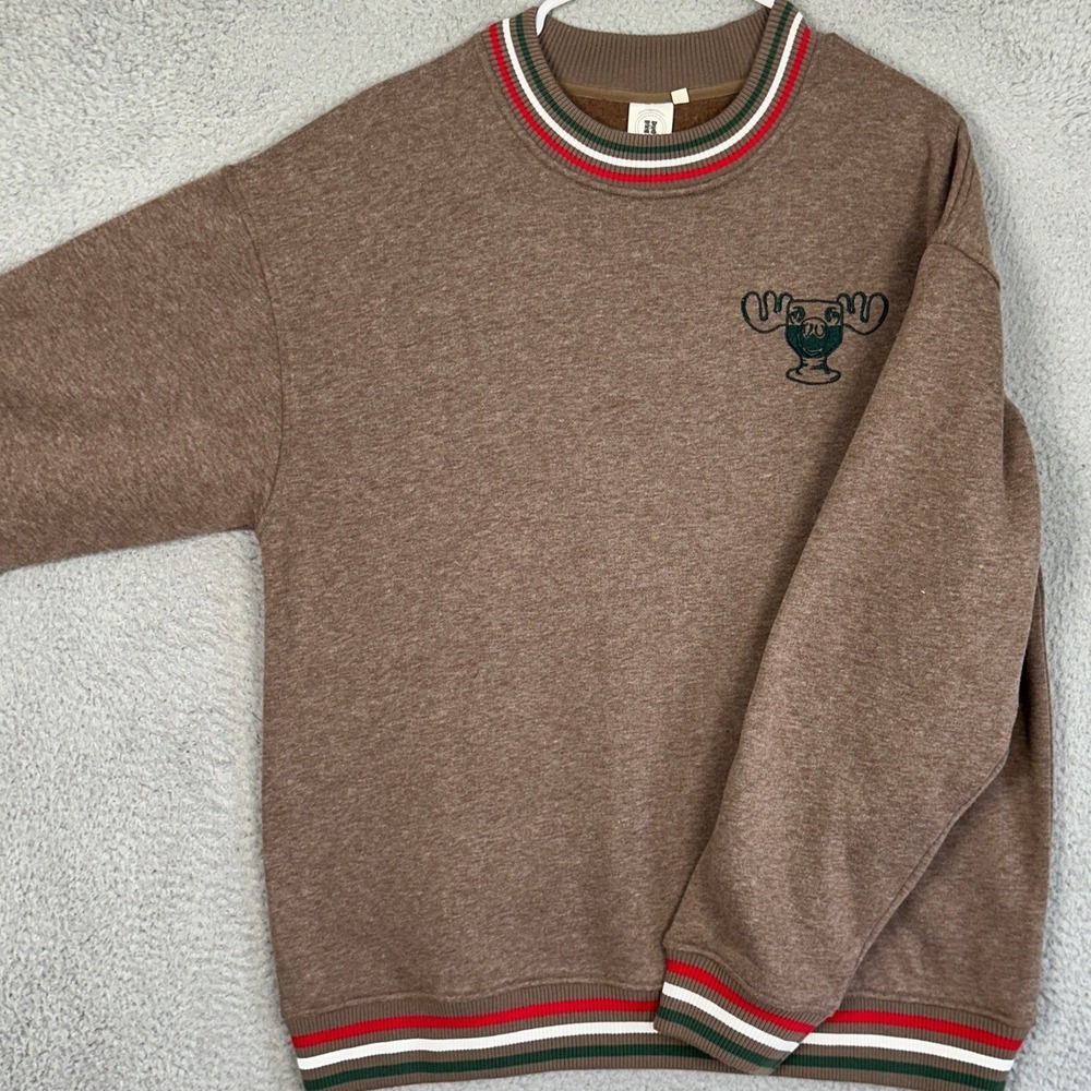 Hinge Sweatshirt Mens Large Brown Griswolds National Lampoons Christmas Vacation